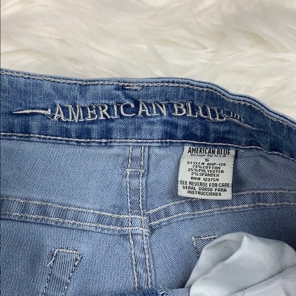 American Blue distressed jeans size 5 - Picture 9 of 10